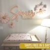 Personalized Wooden Name Sign A Cherished Keepsake for Your Little One's Nursery