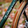 Woody's Cherry Compound Curve Fenders with Bloodwood Stripe Protect Your Ride in Style