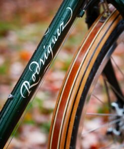 Woody's Cherry Compound Curve Fenders with Bloodwood Stripe Protect Your Ride in Style