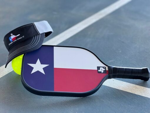 Texas Pride Pickleball Paddle Show Your Lone Star Spirit on the Court
