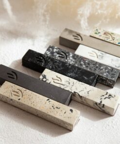Contemporary Kosher Mezuzah Case with Scroll for Door, Self-Adhesive Mezuza Protection Cover for Indoor Use