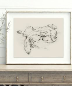 Golden Retriever Art Print Capture the Joy and Loyalty of Man's Best Friend