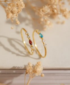 Caitlyn's Marquise Birthstone Ring A Delicate Symbol of Love and Connection