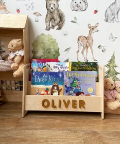 Personalized Montessori Bookshelf Empowering Young Readers with Custom Learning Spaces