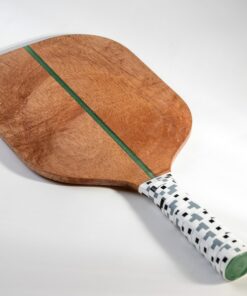 African Mahogany Pickleball Paddle Handcrafted Excellence for Players, Collectors, and Decor Enthusiasts