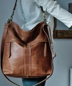 Exquisite Tan Leather Shoulder Bag Elevate Your Style with Versatility and Sophistication
