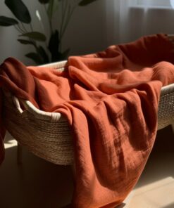 Ultra-Soft Linen Blanket The Perfect Snuggle for Your Little One