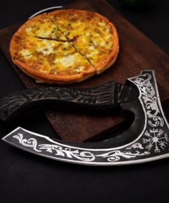 Viking Axe Pizza Cutter Conquer Your Pizza with Culinary Prowess