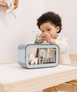 Personalized Piggy Bank A Unique Gift for Kids, Crafted with Love