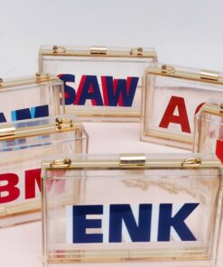 Personalized Stadium Bag Your Monogram, Your Style, Your Way
