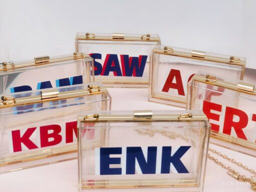 Personalized Stadium Bag Your Monogram, Your Style, Your Way