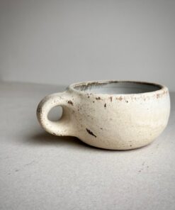 Artisan-Crafted Round Mug Your Cozy Companion for Serene Moments