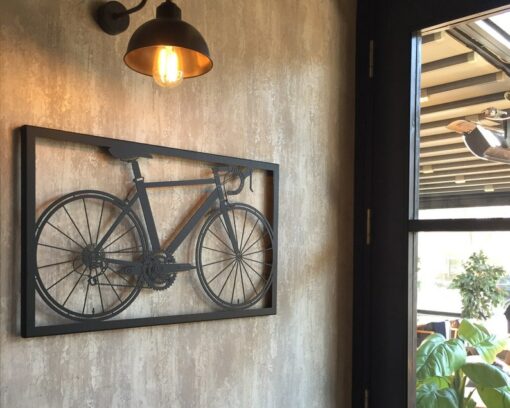 Exquisite Metal Wall Art Pedal Power for Your Home, the Perfect Cycling Gift