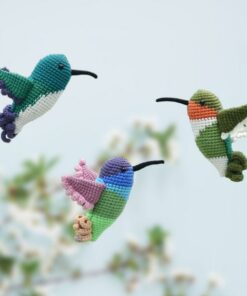 Captivating Crochet Hummingbird A Delightful Amigurumi Masterpiece for Home Decor and Custom Creations
