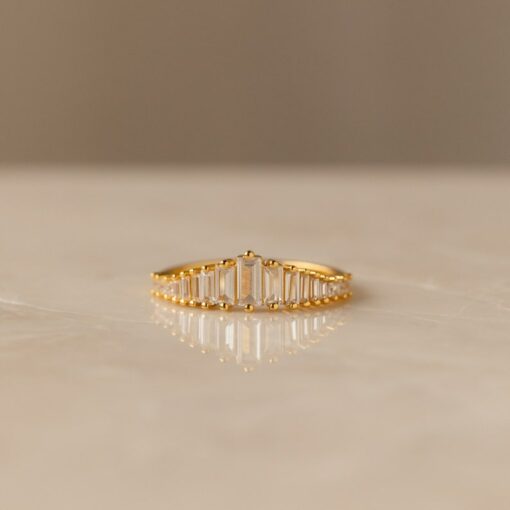 Art Deco Diamond Ring Vintage Elegance for the Modern Bride
