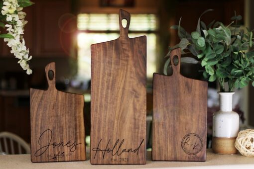 Personalized Rustic Charcuterie Board The Perfect Wedding Gift and Farmhouse Decor