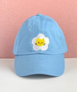 Embroidered Cat Hat Purrfect Accessory for Feline Enthusiasts