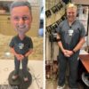 Personalized Bobblehead Unique Gift for Husband, Boss, or Neighbor
