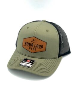 Personalized Leather Patch Hats Elevate Your Brand and Style