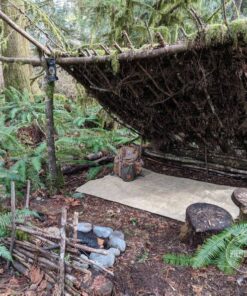 PNWBUSHCRAFT Waxed Canvas XL Groundcloth Your Ultimate Outdoor Protection
