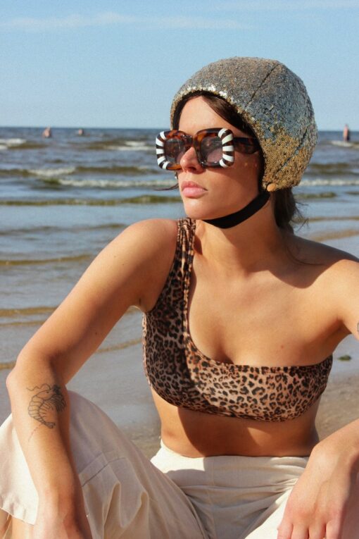 Golden Disco Pillow Puffer The Ultimate Winter Headwear
