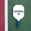 Personalized Pickleball Paddle Turquoise Blue Premium Gift for Pickleball Enthusiasts