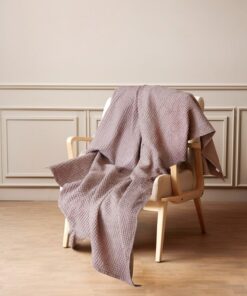 Indulge in Comfort Luxurious Linen Waffle Throw for Home and Baby