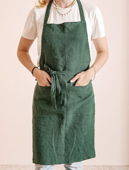 Linen Apron for Women A Versatile and Stylish Kitchen Essential