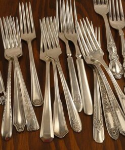 Vintage Silverware Mismatched Fork Sets Elevate Your Table with Timeless Charm