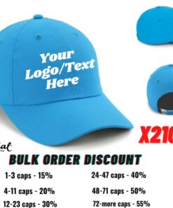 Custom Imperial Caps Elevate Your Brand with Unstructured, Embroidered Caps