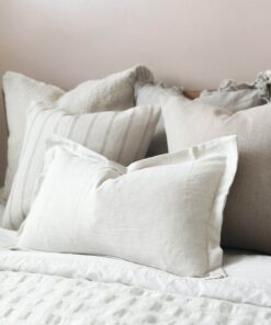 Orla Flange Edge Sand Cushion 50x30 Elevate Your Comfort and Style
