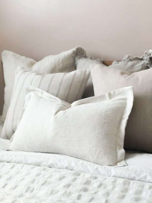 Orla Flange Edge Sand Cushion 50x30 Elevate Your Comfort and Style