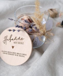 Personalized Engraved Storage Glass for Midwives A Heartfelt Gift for Healthcare Heroes