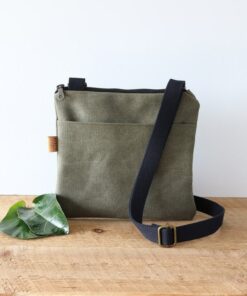 Compact Canvas Crossbody Your Essential Travel Companion for Adventure and Style