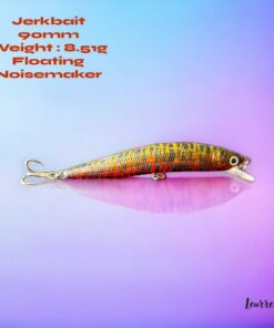 Sunset Silver Streak Premium Handmade Jerkbait for Angling Enthusiasts