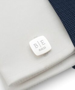 Personalized Cufflinks for the Groom A Timeless Keepsake from the Bride