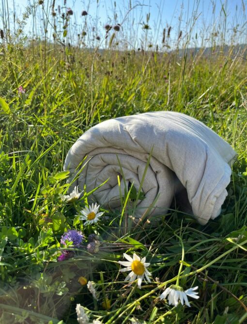 Organic HEMP Sleeping Bag Sustainable Slumber in Nature's Embrace