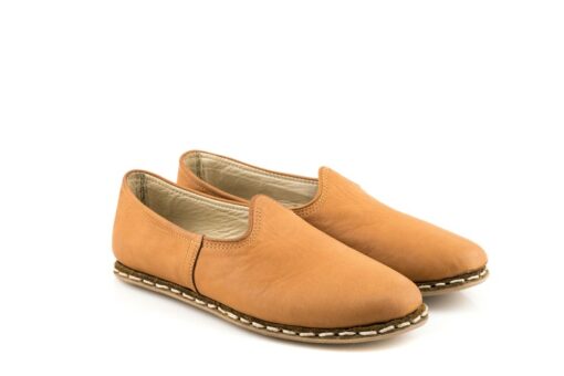 Genuine Leather Handmade Turkish Yemeni Shoes Slip-On Comfort in Vibrant Hues