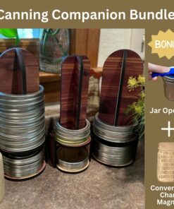 Mason Jar Rings and Lids Organizer Bundle The Ultimate Canning Companion