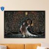 Personalized Wedding Song Lyrics Canvas Print Immortalize Your First Dance Memories