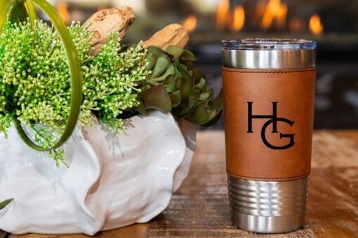 Personalized Leatherette Tumbler The Perfect Gift for Any Occasion