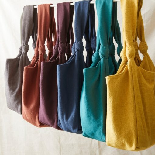 Fair Trade Vegan Comfy Everyday Shoulder Bag Zip Close, Eco-Friendly Style