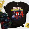 Spidey-tastic Birthday Tee Celebrate with Spidey and His Amazing Friends