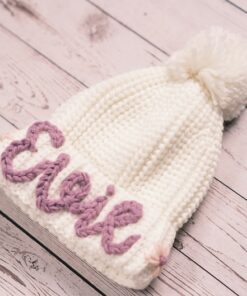 Cozy Winter Haven Embroidered Kid's Hat for Warm and Stylish Adventures