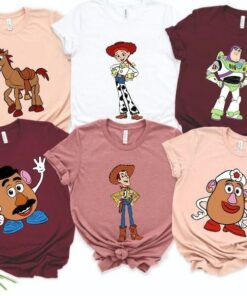 Toy Story Family Adventure Matching T-Shirts for Unforgettable Moments