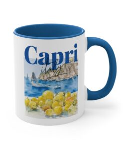 Capri Lemon Mug Savor the Essence of Italy with Every Sip