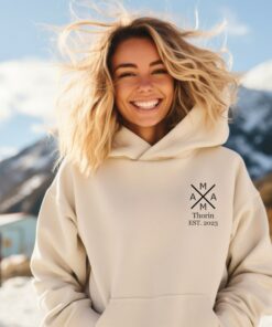 Personalized Birth Year Hoodie A Timeless Treasure for Mom