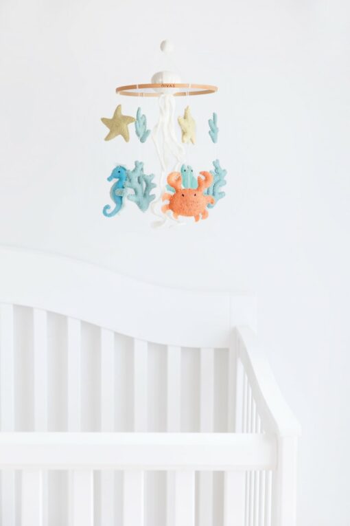 Under the Sea Adventure Nautical Mobile for Baby's Ocean Nursery