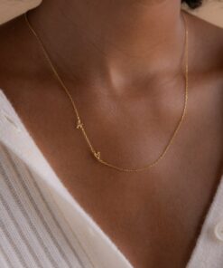 Initial Heart Necklace A Timeless Symbol of Love and Connection