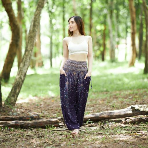 Captivating Purple Harem Pants for Men Elevate Your Style with Comfort and Flair